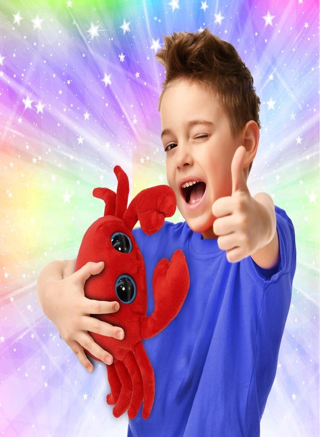 بازلد دمية سلطعون أحمر بعين كبيرة في حيرة، 6 بوصات - Image 2